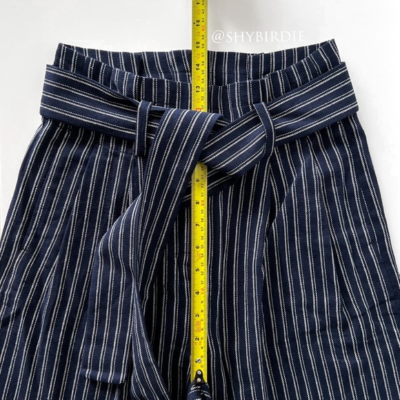 NWT J.Crew Point Sur Paper Bag Striped Pants - Picture 14 of 16